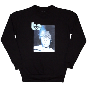Billie Eilish - Blue Hat Photo Uni Bl Sweatshirt in the group MERCHANDISE / Hoodies / Pop-Rock at Bengans Skivbutik AB (5638743r)