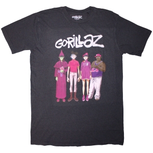 Gorillaz - Cracker Island Standing Group Uni Bl T-Shirt in the group MERCHANDISE / T-shirt / Pop-Rock at Bengans Skivbutik AB (5638753r)