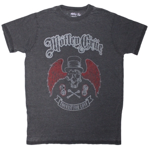 Motley Crue - Skull Wings Uni Bl Dip-Dye T-Shirt in the group MERCHANDISE / T-shirt / Hårdrock at Bengans Skivbutik AB (5638775r)