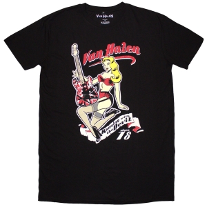 Van Halen - Running With The Devil Lady Bl T-Shirt Dress in the group MERCHANDISE / T-shirt / Hårdrock at Bengans Skivbutik AB (5638813r)