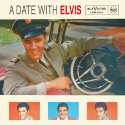 Elvis Presley - A Date With Elvis in the group VINYL / Pop-Rock at Bengans Skivbutik AB (5638854)