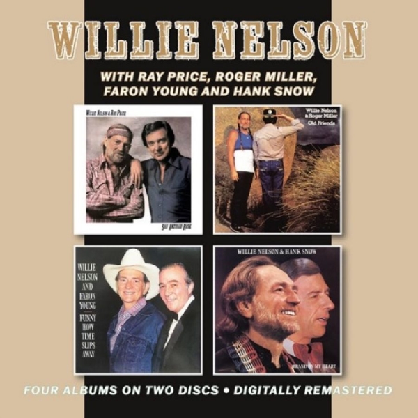 Willie Nelson - Four Albums in the group CD / Bestsellers at Bengans Skivbutik AB (5639240)