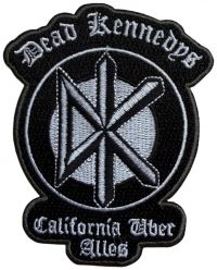 Dead Kennedys - Patch California Uber Alles B&W (8, in the group MERCHANDISE / Accessoarer / Pop-Rock at Bengans Skivbutik AB (5639246)