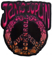 Joplin Janis - Patch Peace Sign (10 X 9,1 Cm) in the group OUR PICKS / Friday Releases / 2025-08-29 at Bengans Skivbutik AB (5639247)