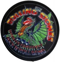 Rolling Stones - Patch Dragon Circle (10,2 Cm) in the group OUR PICKS / Friday Releases / 2025-08-29 at Bengans Skivbutik AB (5639252)