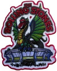 Rolling Stones - Patch Dragon Cut Out (9,9 X 8,3 Cm) in the group MERCHANDISE / Patch / Pop-Rock at Bengans Skivbutik AB (5639254)