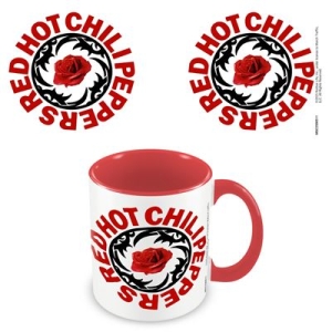 Red Hot Chili Peppers - Logo Stamp Red Coloured Inner Pod Mug in the group MERCHANDISE / Merch / Pop-Rock at Bengans Skivbutik AB (5639337)