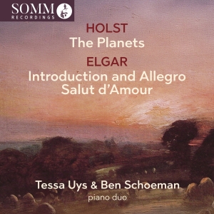 Tessa Uys & Ben Schoeman Piano Duo - Holst: The Planets - Elgar: Introdu in the group CD / Upcoming releases / Classical at Bengans Skivbutik AB (5639376)