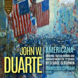John Duarte - Americana, Original Guitar Works An in the group CD / Upcoming releases / Classical at Bengans Skivbutik AB (5639431)