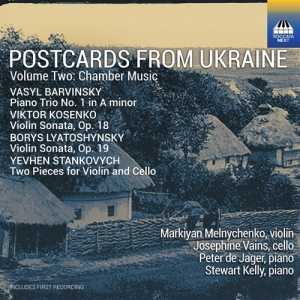 Markiyan Melnychenko Josephine Vai - Postcards From Ukraine, Vol. 2 - Ch in the group CD / Upcoming releases / Classical at Bengans Skivbutik AB (5639528)