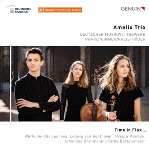 Amelio Trio - Time In Flux… in the group CD / Upcoming releases / Classical at Bengans Skivbutik AB (5639548)
