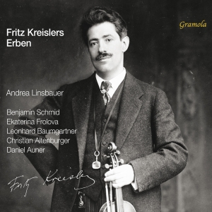 Andrea Linsbauer - Fritz Kreisler’S Heirs in the group CD / Upcoming releases / Classical at Bengans Skivbutik AB (5639562)