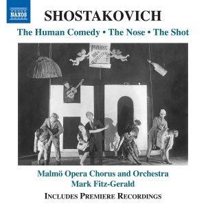 Dmitry Shostakovich - The Human Comedy The Nose The Sho in the group CD / Klassiskt at Bengans Skivbutik AB (5639602)
