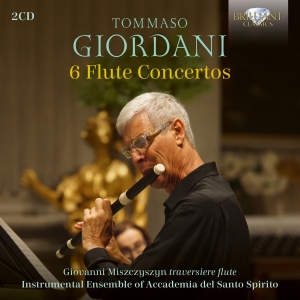 Tommaso Giordani - 6 Flute Concertos in the group CD / Upcoming releases / Classical at Bengans Skivbutik AB (5639606)