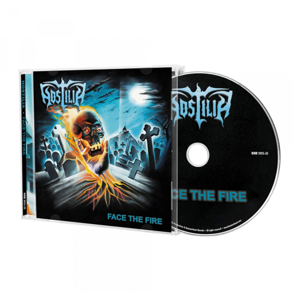 Hostilia - Face The Fire (CD) in the group OUR PICKS / Friday Releases / 2025-10-24 at Bengans Skivbutik AB (5639778)