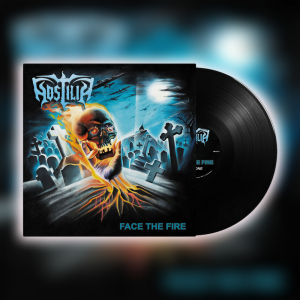 Hostilia - Face The Fire (Black Vinyl LP) in the group VINYL / Upcoming releases / Hårdrock,Svensk Musik at Bengans Skivbutik AB (5639779)