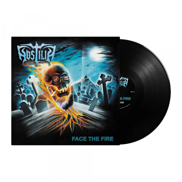 Hostilia - Face The Fire (Black Vinyl LP) in the group OUR PICKS / Friday Releases / 2025-10-24 at Bengans Skivbutik AB (5639779)