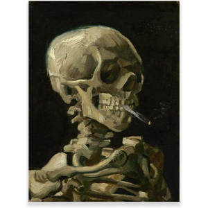 Van Gogh - Skeleton Smoking 91,5 X 61 Cm in the group OTHER / BW-Poster at Bengans Skivbutik AB (5640254)