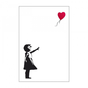 Bansky - Balloon Girl  91,5 X 61 Cm in the group OTHER / BW-Poster at Bengans Skivbutik AB (5640258)