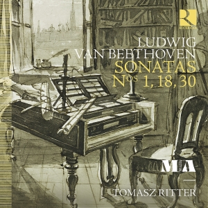 Ludwig Van Beethoven - Sonatas Nos. 1, 18 & 30 in the group CD / Upcoming releases / Classical at Bengans Skivbutik AB (5640638)