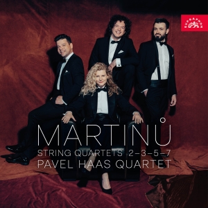 Bohuslav Martinu - String Quartets 2, 3, 5 & 7 in the group CD / Upcoming releases / Classical at Bengans Skivbutik AB (5640655)