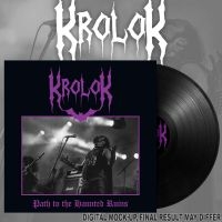 Krolok - Path To The Haunted Ruins (Black Vi in the group VINYL / Upcoming releases / Hårdrock at Bengans Skivbutik AB (5641062)