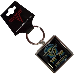 Van Halen - World Tour 78 Keychain in the group MERCHANDISE / Merch / Nyheter / Hårdrock at Bengans Skivbutik AB (5641738)