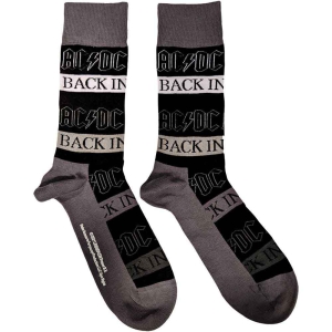 Ac/Dc - Back In Black Uni Bl Socks (Eu 36-40) in the group MERCHANDISE / / at Bengans Skivbutik AB (5641739)