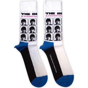 Beatles  - A Hard Day's Night Album Uni Wht Socks (Eu 36-40) in the group MERCHANDISE /  /  at Bengans Skivbutik AB (5641748)