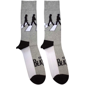 Beatles  - Abbey Road Silhouettes Uni Grey Socks (Eu 36-40) in the group MERCHANDISE /  /  at Bengans Skivbutik AB (5641752)