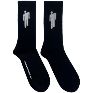 Billie Eilish - White Blohsh Uni Bl Socks (Eu 36-40) in the group MERCHANDISE /  /  at Bengans Skivbutik AB (5641758)