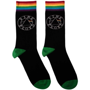 Pink Floyd - Circle Logo Uni Bl Socks (Eu 36-40) in the group MERCHANDISE / / at Bengans Skivbutik AB (5641801)