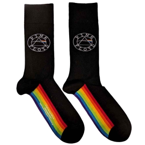Pink Floyd - Spectrum Sole Uni Bl Socks (Eu 36-40) in the group MERCHANDISE / / at Bengans Skivbutik AB (5641802)