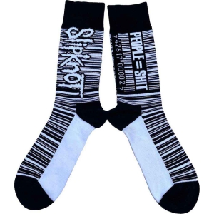 Slipknot - Barcode Uni Bl Socks (Eu 36-40) in the group MERCHANDISE /  /  at Bengans Skivbutik AB (5641812)