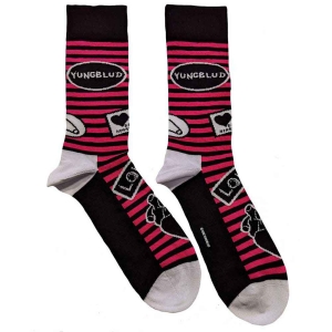 Yungblud - Symbols Uni Bl Socks (Eu 36-40) in the group OTHER / BW-Socks at Bengans Skivbutik AB (5641832)