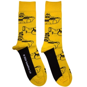 Beatles - Yellow Submarine Sub Outline Repeat Uni Yell Socks (Eu 36-40) in the group MERCHANDISE / / at Bengans Skivbutik AB (5641837)