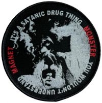 Monster Magnet - Patch Satanic Drug Thing (9,1 Cm) in the group MERCHANDISE / Accessoarer / Kommande / Hårdrock at Bengans Skivbutik AB (5642122)