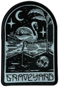 Graveyard - Patch Flamingo (10,1 X 6,7 Cm) in the group OUR PICKS / Friday Releases / 2025-09-19 at Bengans Skivbutik AB (5642126)