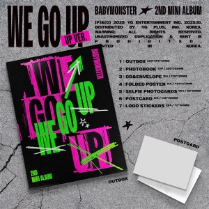Babymonster - We Go Up (Up Version) + Photocard in the group Minishops / K-Pop Minishops / Babymonster at Bengans Skivbutik AB (5642488)