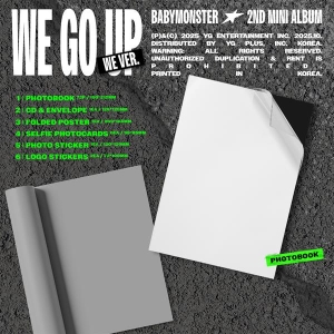 Babymonster - We Go Up in the group Minishops / K-Pop Minishops / Babymonster at Bengans Skivbutik AB (5642489)