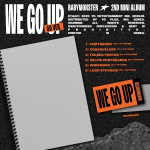 Babymonster - We Go Up (Go Ver.) + Photocard in the group Minishops / K-Pop Minishops / Babymonster at Bengans Skivbutik AB (5642490)