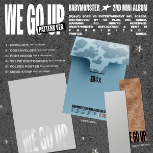 Babymonster - We Go Up (Pattern - Pharita) + Photocard in the group OUR PICKS / Friday Releases / 2025-10-10 at Bengans Skivbutik AB (5642495)