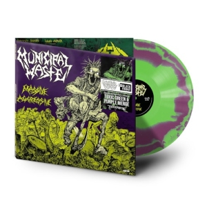 Municipal Waste - Massive Aggressive (Purple & Green Merge Vinyl Lp) Rsd Bf in the group OUR PICKS / Record Store Day / RSD BF 2025 at Bengans Skivbutik AB (5642741)