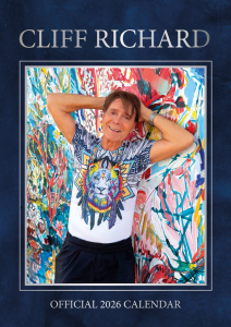 Cliff Richard   - 2026 A3 Calendar in the group OUR PICKS / Friday Releases / 2025-09-26 at Bengans Skivbutik AB (5642853)