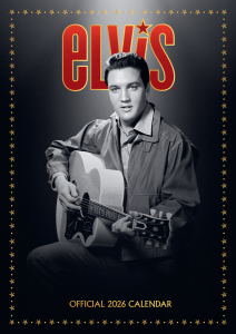 Elvis  - 2026 A3 Calendar in the group OUR PICKS / Friday Releases / 2025-09-26 at Bengans Skivbutik AB (5642855)