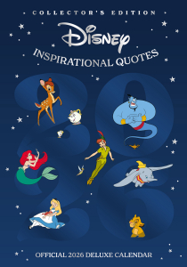 Disney Classics (Quotes)  - 2026 A3 Deluxe Calendar in the group MERCHANDISE /  /  /  at Bengans Skivbutik AB (5642860)