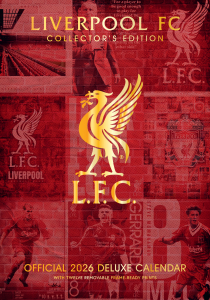 Liverpool Fc  - 2026 A3 Deluxe Calendar in the group OUR PICKS / Friday Releases / 2025-09-26 at Bengans Skivbutik AB (5642862)