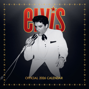 Elvis  - 2026 Square Calendar in the group MERCHANDISE /  /  /  at Bengans Skivbutik AB (5642871)