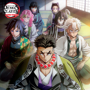 Demon Slayer  - 2026 Square Calendar in the group MERCHANDISE /  /  /  at Bengans Skivbutik AB (5642875)