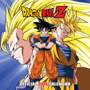 Dragonball Z  - 2026 Square Calendar in the group MERCHANDISE /  /  /  at Bengans Skivbutik AB (5642877)